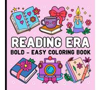 Bold and Easy Reading Era Coloring Book: Simple Designs for Stress-Free Coloring and Relaxation.