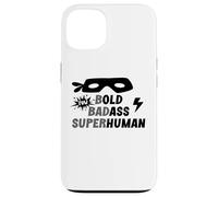 Bold Badass Superhuman Old Ass Man Funny Dad Old Ass Human Carcasa para iPhone 13
