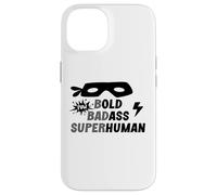 Bold Badass Superhuman Old Ass Man Funny Dad Old Ass Human Carcasa para iPhone 14