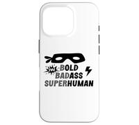 Bold Badass Superhuman Old Ass Man Funny Dad Old Ass Human Carcasa para iPhone 16 Pro