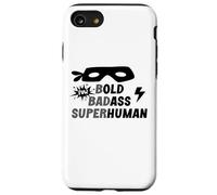 Bold Badass Superhuman Old Ass Man Funny Dad Old Ass Human Carcasa para iPhone SE (2020) / 7 / 8