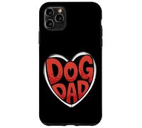 Bold Dog Dad Heart Graphic For Proud Pet Loving Men Carcasa para iPhone 11 Pro MAX
