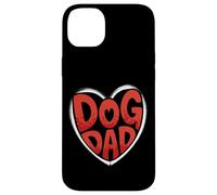 Bold Dog Dad Heart Graphic For Proud Pet Loving Men Carcasa para iPhone 14 Plus
