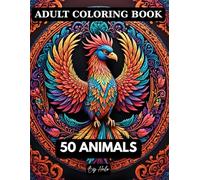 Bold & Easy Abstract Animal Coloring Book for Adults: A Relaxing Coloring Book Featuring Whimsical Abstract Animals for Stress Relief and Mindful Fun
