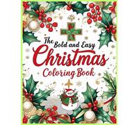 Bold & Easy Cozy Christmas Coloring Book