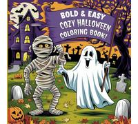 Bold & Easy Cozy Halloween Coloring Book