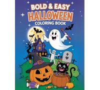 BOLD & EASY HALLOWEEN COLORING BOOK