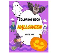 Bold & Easy Halloween Coloring Book for Kids Ages 3-5: Cute and Easy Halloween Coloring Pages with Pumpkins, Ghosts, Witches and More!: Simple and Adorable Halloween Coloring Fun for Boys and Girls