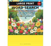 Bold & Easy Large Print Word Search: 500 Nature & Garden Puzzles: The Ultimate Collection for Adults and Seniors with Extra-Large Print (Bold & Easy Word Search Collection)