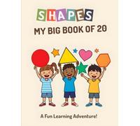 Bold & Easy Shapes Coloring Book: 20 Simple Geometric Forms and Fun Shapes for Toddlers and Kids Ages 1-4