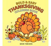 Bold & Easy Thanksgiving Coloring Book
