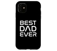 Bold & Futuristic Best Dad Ever Father's Day Carcasa para iPhone 11