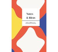Bold Geometric Hardcover Journal - 6x9 Lined Notebook, 240 Heavyweight Cream Pages: Premium Matte Hardcover Notebook - Minimalist & Modern Retro Patterns