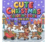 Bold nad Easy Christmas Coloring Book for Kids