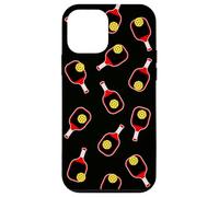 Bold Pickleball Paddle and Ball Design for Players Carcasa para iPhone 12 Mini