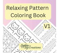 Bold & Relaxing Patterns: A Big & Simple Coloring Book for All Ages: 50 Hand-Drawn Pages of Cozy Patterns - Perfect for Mindful Coloring