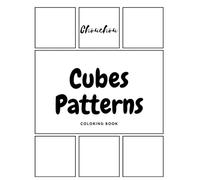 Bold & Simple Cubes patternsColoring Book: Simple Bold Patterns for Relaxation | satisfying coloring book