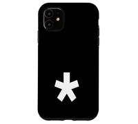 Bold Star Asterisk - Creador de Palabras Personalizado para Palabras Personalizadas Carcasa para iPhone 11