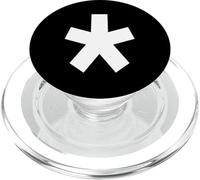 Bold Star Asterisk - Creador de Palabras Personalizado para Palabras Personalizadas PopSockets PopGrip para MagSafe