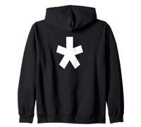 Bold Star Asterisk - Creador de Palabras Personalizado para Palabras Personalizadas Sudadera con Capucha