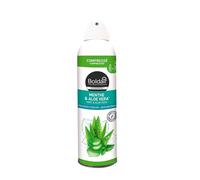 BOLDAIR - Destructor de olores y perfumes para interiores, formato comprimido - fragancia menta y aloe vera - sin derrames - Botella 100% reciclada - Ecológica - 250 ml - Fabricación francesa