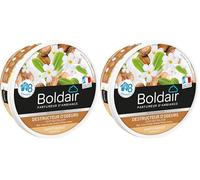 BOLDAIR - Gel destructeur d'odeur Karité Monoï - Neutralise les odeurs - parfume - Produit gel solide - Multi application - durée 8 semaines - 300g - Fabrication française (Paquete de 2)