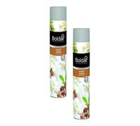 BOLDAIR Lote de 5 aerosoles 750 ml ambientador perfumado karité jazmín