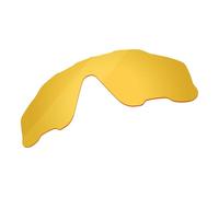 Boldbright Lentes de repuesto compatibles con gafas de sol Oakley Jaw-breaker OO9290, color amarillo cristal