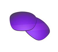 Boldbright Lentes de repuesto compatibles con gafas de sol Oakley Latch OO9265, revestimiento de espejo morado