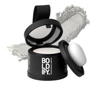 BOLDIFY Retocador de raíces en polvo - Cubre Canas Mujer y Hombre 24 Horas - Maquillaje Capilar Resistente al agua, No Mancha 4g (Blanco)