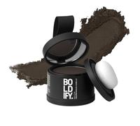 BOLDIFY Retocador de raíces en polvo - Cubre Canas Mujer y Hombre 48 Horas - Maquillaje Capilar Resistente al agua, No Mancha 4g (Castaño ceniza)