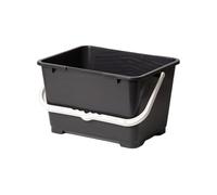 Boldrini Cubo de Pintura de 14 l - Cubo de plástico Resistente para Pintura con Boquilla vertedora y Mango ergonómico - Uso Profesional y doméstico