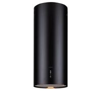 Bolea 90cm 651m³/h Campana Extractora de Isla Negro