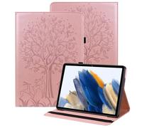 BOLELAW Funda para Honor Pad X8a de 11 pulgadas 2024 de piel con tapa con lápiz y soporte para bolígrafo, ranura para tarjetas, función atril, funda protectora de moda para tableta Honor Pad X8a, rosa