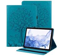 BOLELAW Funda para Lenovo Tab M10/Lenovo Tab M10 HD 1st Gen TB-X505F/X505L/X605F/X605L de 10,1 pulgadas 2019 con lápiz y soporte para bolígrafo, ranura para tarjetas, función atril, color azul