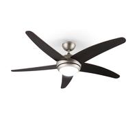 Bolero 134 cm 55 W Ventilador de techo con luz Nuez