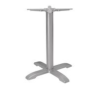 Bolero Base de mesa de hierro fundido para exterior/interior - Gris