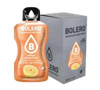 Bolero Drinks, 24 sobres de 3 gramos, sabor a fruta, preparación en polvo soluble en agua para bebidas frescas, 72 gramos, endulzado con stevia (Pomelo amarillo)