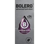 Bolero Bebida Instantánea sin Azúcar, Sabor Granada - Paquete de 24 x 9 gr - Total: 216 gr