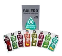 Bolero CLASSIC MIX 24x9 | Bebida en polvo refrescante sin azúcar endulzada con estevia + vitamina C | adecuada para niños y deportistas | sin gluten y apta para veganos.