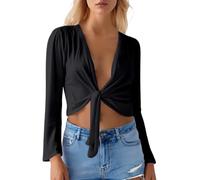 Bolero corto para mujer, chaqueta corta de verano, cárdigan fino elegante bolero a la moda sexy bolero chaqueta de ballet envoltura de ballet top de algodón ropa de baile de entrenamiento para mujer