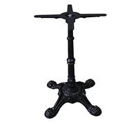 Bolero de hierro fundido Ce155 mesa pierna Base, negro
