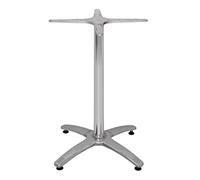 Bolero dn641 Cuatro Pierna Base de Mesa, Aluminio