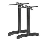 Bolero dn642 Doble Pierna Base de Mesa, Hierro Fundido