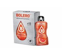 Bolero Drink Box 12 Naranja Roja (Red Orange) 3 g | 12 Sobres Saborizante en Polvo | Bebida Instantánea Refrescante | Sin Azúcar