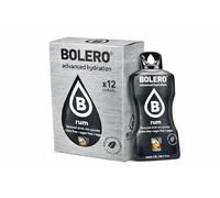 Bolero Drink Box 12 Ron (Rum) 9 g | 12 Sobres Saborizante en Polvo | Bebida Instantánea con Sabor Exótico | Sin Azúcar