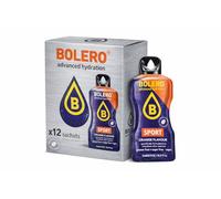 Bolero Drink Box 12 Sport Deporte 3 g | 12 Sobres Saborizante en Polvo | Hidratación Instantánea para Entreno | Sin Azúcar