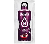 Bolero Drinks Pomegranate, bebida en polvo, 12 sobres de 9 gramos, sabor granada