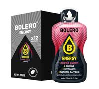 Bolero Energía | Bebida en polvo sin azúcar | Vegana y sin gluten | Para estilos de vida activos (12 x 7 g, EXOTIC PUNCH