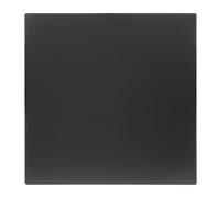 Bolero FU530 - Mesa Cuadrada Negra Mate para Exteriores, 700 mm